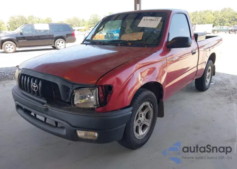 2002 Toyota Tacoma из США, поврежденный, VIN 5TENL42N92Z892250